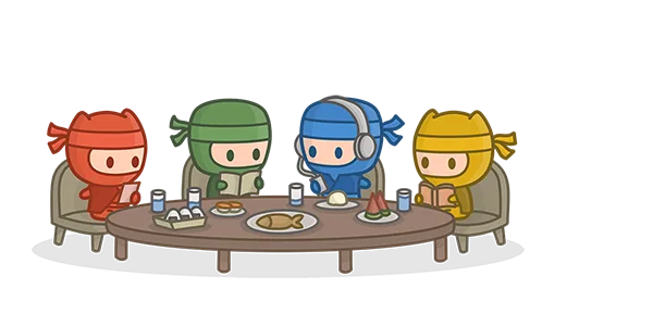 Depiction of Reserved Ninjas