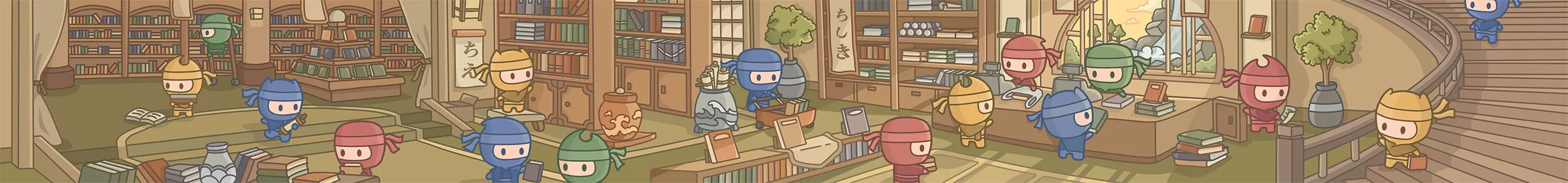Welcome to our lovely bookstore.