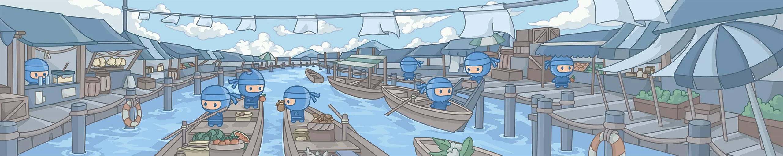 Background depicting an imagined scenario in the life of a Adventurer.